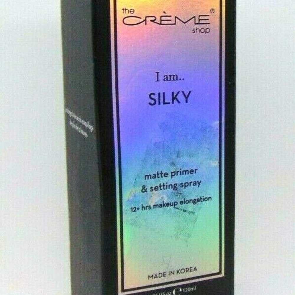 THE CREME I AM.. SILKY Matte Primer & Setting Spray 4.0oz/120ml NIB